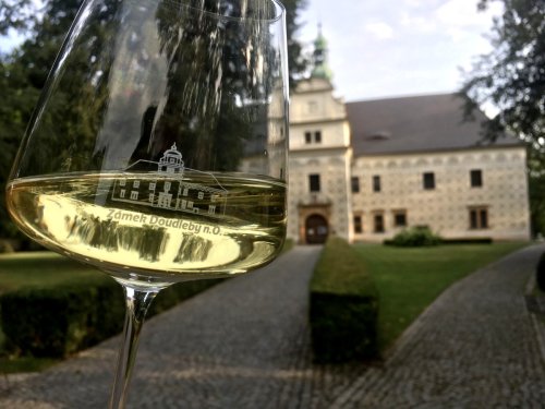 Výrobní prostory vinařství jsou situovány do zámku (foto: facebook @ZámekDoudlebynadOrlicí)