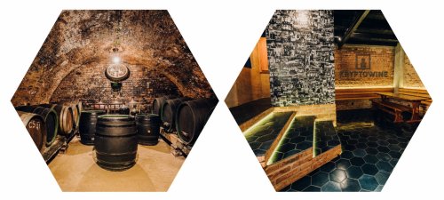 Sklepní prostory vinařství Kryptowine