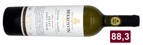 Ryzlink vlašský 2017 Mikrosvín