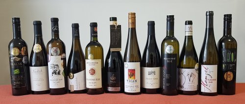 Kompletní sestava vín z květnového testu