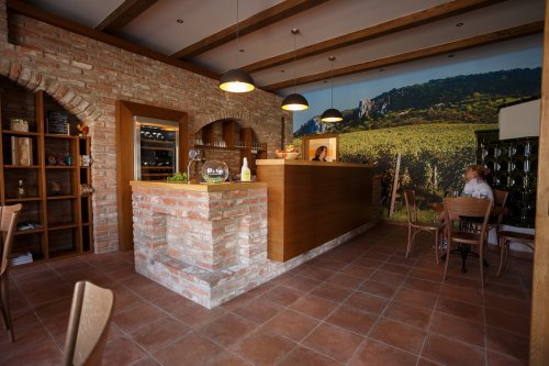 Klentnice, vinařství Zdeňka Peřiny, poslední zastávka na trase