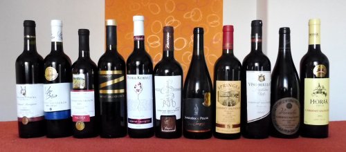 Vína z testu Cabernetů Sauvignon