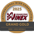 Grand Prix Vinex 2025 - Velká zlatá medaile