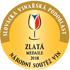 Národní soutěž vín 2018 oblast Morava Slovácká podoblast - Zlatá medaile