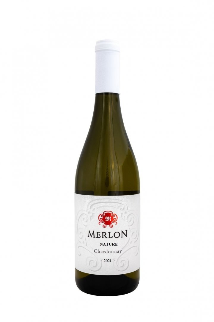 Lahev vína Chardonnay François Frères. 2021, výběr z hroznů (suché)