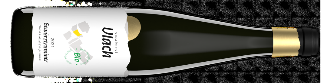 Lahev vína Gewürztraminer 2021, české zemské víno (suché)