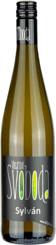 Lahev vína Sylvánské zelené 2021, pozdní sběr (suché)