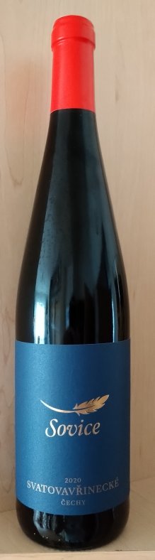 Lahev vína Svatovavřinecké 2020, zemské víno (suché)