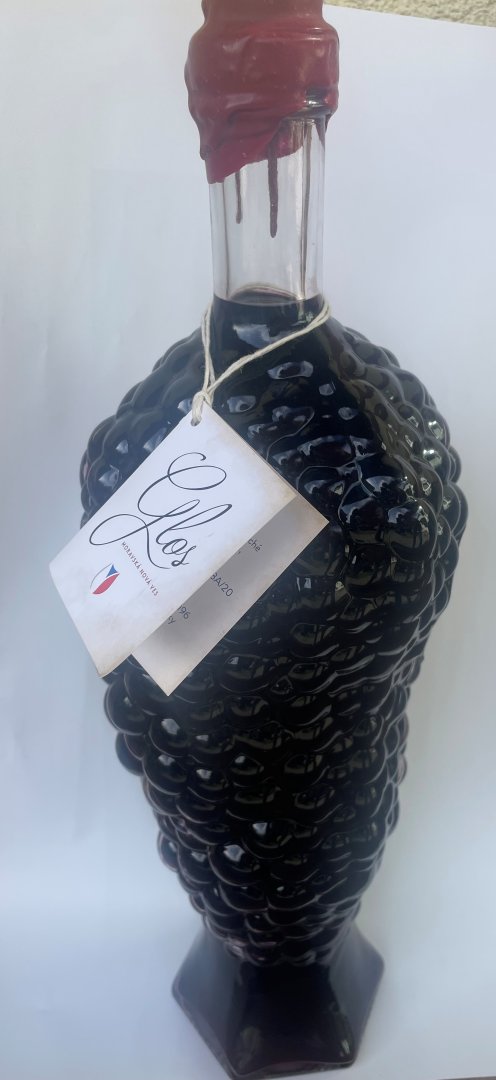 Lahev vína Merlot 2020, pozdní sběr (suché)