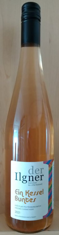 Lahev vína Cuvée Ein Kessel Buntes 2021, zemské víno (suché)