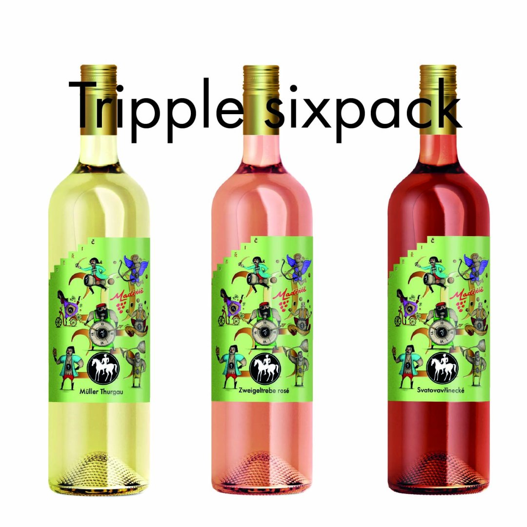 Triple six pack na cesty