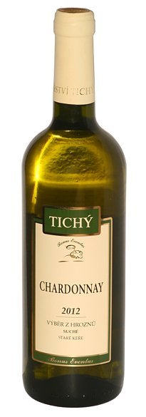 Lahev vína Chardonnay (staré keře) 2012, výběr z hroznů (suché)