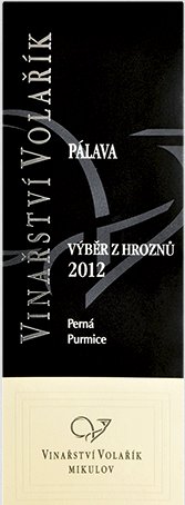 Lahev vína Pálava 2012, výběr z hroznů (sladké)