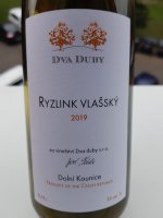 Ryzlink vlašský 2019