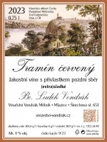 Tramín červený 2023