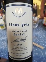 Pinot gris 2018