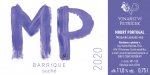 Modrý Portugal barrique 2020, zemské víno (suché), Vinařství Petříček