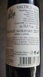 Muškát moravský 2017