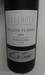 Ryzlink Vlašský 2009
