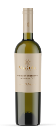 Lahev vína Cabernet Cortis Rosé 2024, výběr z hroznů (polosladké)