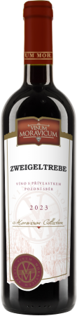 Lahev vína Zweigeltrebe 2023, pozdní sběr (suché)