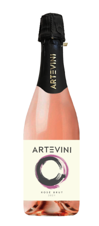 Lahev vína ROSÉ Brut Pinot noir 2021, šumivé víno (brut)