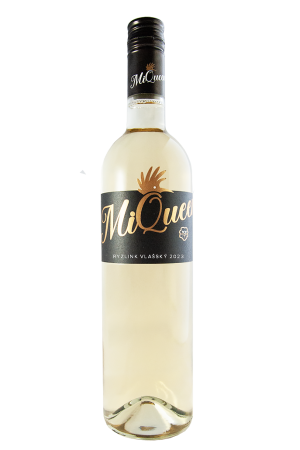 Lahev vína Ryzlink vlašský 2023, pozdní sběr (polosuché)