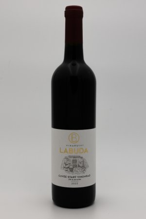 Lahev vína Cuvée Starý vinohrad 2024, zemské víno (suché)