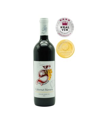 Lahev vína Cabernet Moravia 2022, moravské zemské víno (suché)