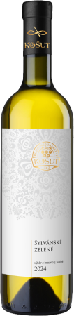 Lahev vína Sylvánské zelené 2024, výběr z hroznů (suché)