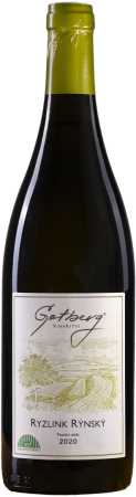 Lahev vína Ryzlink rýnský 2023, pozdní sběr (suché)