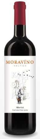 Lahev vína Merlot 2023, pozdní sběr (suché)