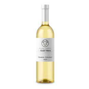 Lahev vína Tramín červený 2023, moravské zemské víno (sladké)