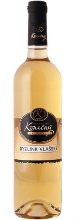 Lahev vína Ryzlink vlašský 2024, pozdní sběr (polosuché)