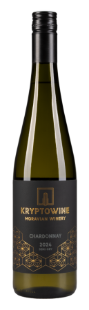 Lahev vína Chardonnay 2024, moravské zemské víno (polosuché)