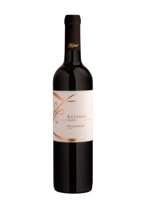 Lahev vína Blauburger Reserva 2022, moravské zemské víno (suché)