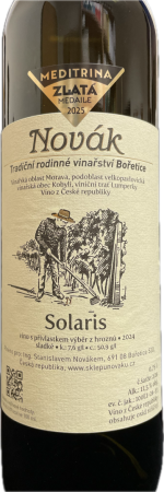 Lahev vína Solaris 2024, výběr z hroznů (sladké)