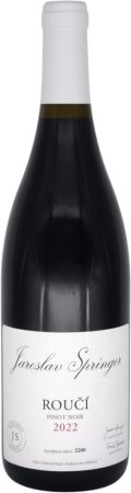 Lahev vína Roučí /Pinot noir/ 2022, moravské zemské víno (suché)