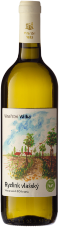Lahev vína Ryzlink vlašský 2022, pozdní sběr (suché)
