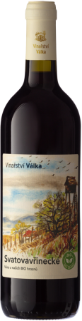 Lahev vína Svatovavřinecké 2020, pozdní sběr (suché)