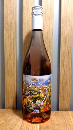 Lahev vína Prostě rosé frizzanté 2024, moravské zemské víno - perlivé (polosuché)