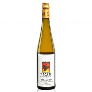 Lahev vína Chardonnay 2022, výběr z bobulí (polosladké)