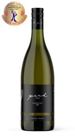 Lahev vína Rulandské šedé 2023, pozdní sběr (suché)