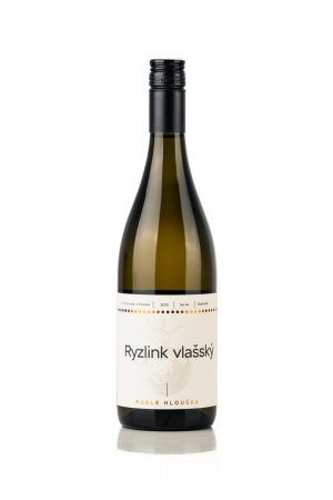Lahev vína Ryzlink vlašský 2023, moravské zemské víno (suché)