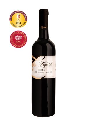 Lahev vína André 2021, moravské zemské víno (suché)