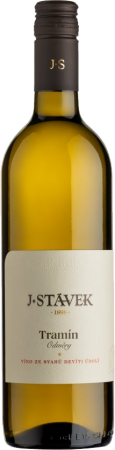 Lahev vína Tramín 2022, pozdní sběr (suché)