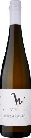 Lahev vína Veltlínské zelené 2023, pozdní sběr (suché)