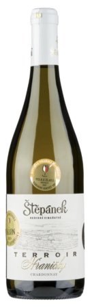 Lahev vína Chardonnay 2023, výběr z hroznů (suché)