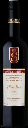 Lahev vína Pinot noir 2022, výběr z hroznů (suché)