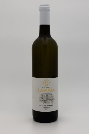 Lahev vína Ryzlink rýnský 2023, pozdní sběr (suché)